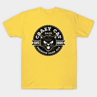 Crazy Cat Beer T-Shirt